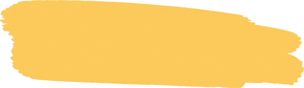 Decorative orange blob background