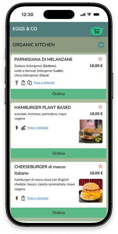 Menu MyCIA